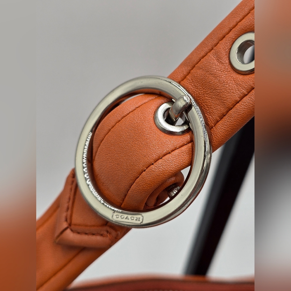 Coach Allie Leather Hobo Shoulder Bag - Picture 12 of 16